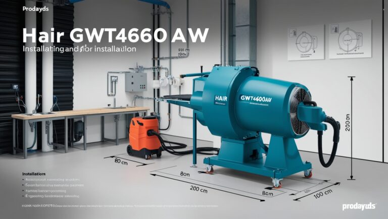 hair gwt460aw body install size lenght and width